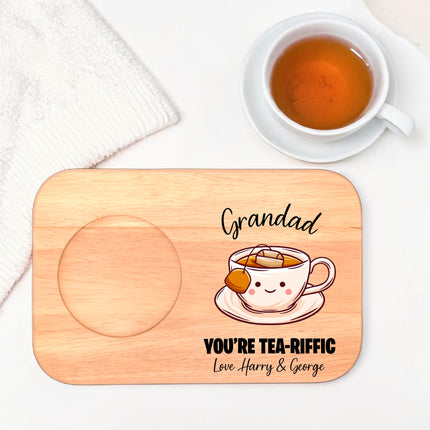 Tea and Biscuit Board Tea-riffic Tea Cup UVDTF