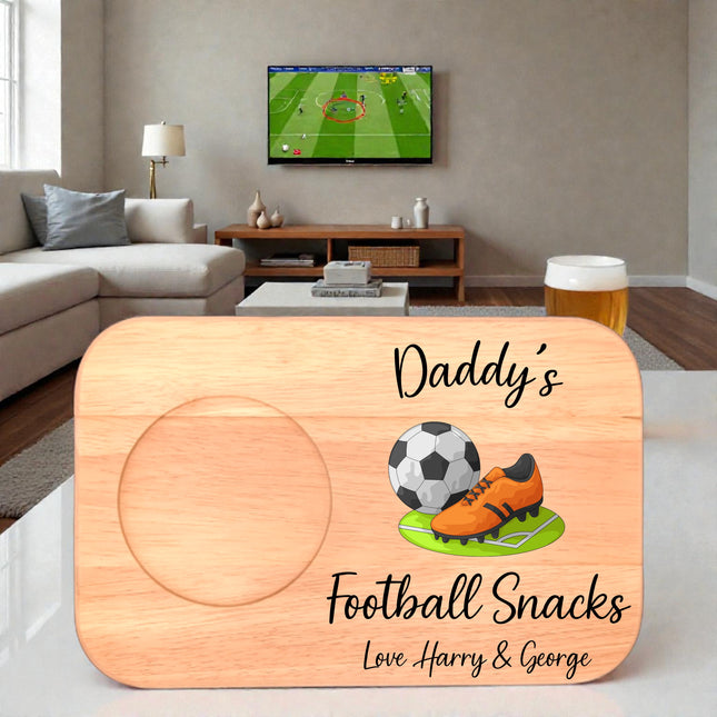 Football Snacks Tea and Biscuit Board UVDTF