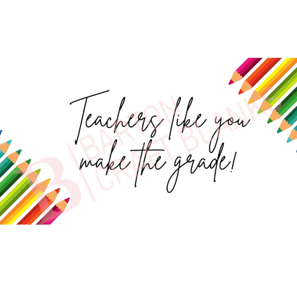 Teacher Pencils Wrap UV-DTF