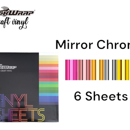 Teckwrap Mirror Chrome Multipack