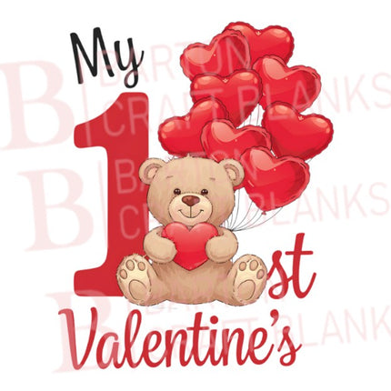 My 1st Valentine's UVDTF