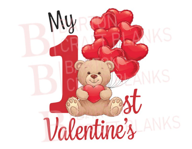 My 1st Valentine's UVDTF