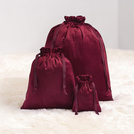 Velvet Ruby Red Gift Bag