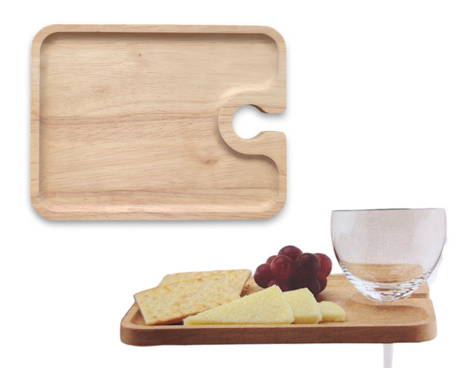 Wooden Wine and Nibbles Board