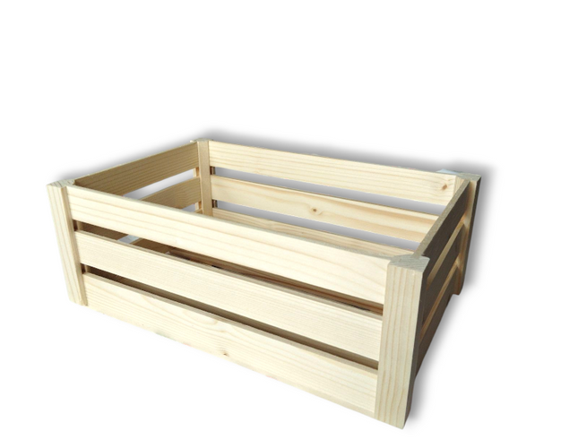Wooden Crate 32x21x12cm