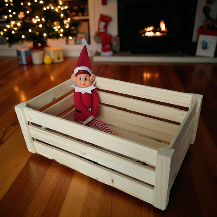 Wooden Crate 32x21x12cm