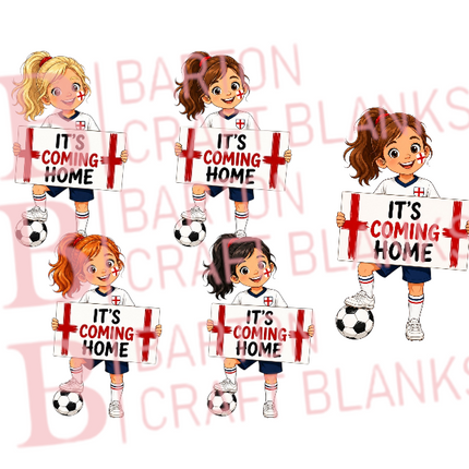 World Cup Football England Girl UVDTF