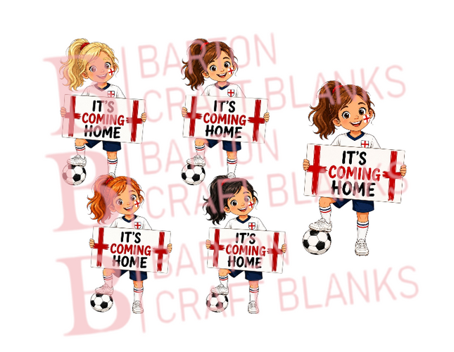 World Cup Football England Girl UVDTF