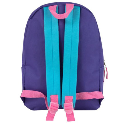 Childs Pink Butterfly Patterned Backpack
