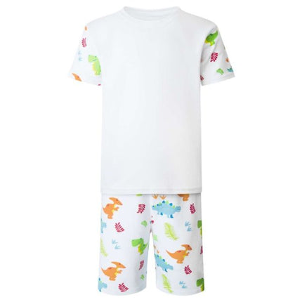 Dinosaur Print Short Sleeve Pyjamas