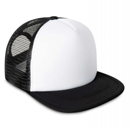 Children's Snapback Cap in Black