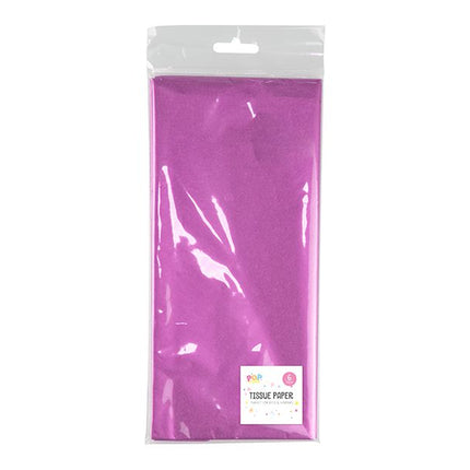 Hot Pink Tissue Paper Sheets