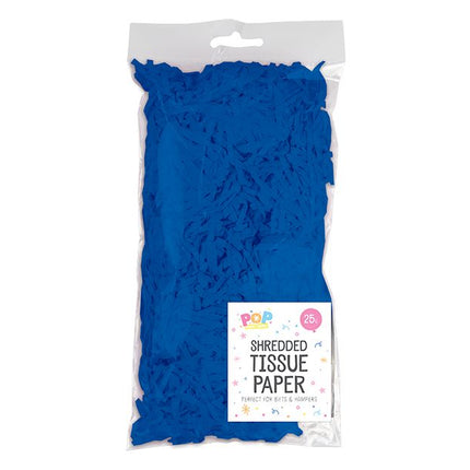 Blue Shredded Tissue Paper