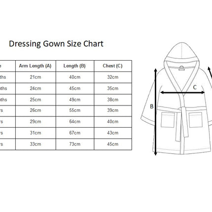 Fleece dressing gown in White
