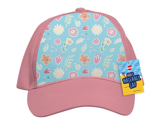 Children's Flower Print Cap