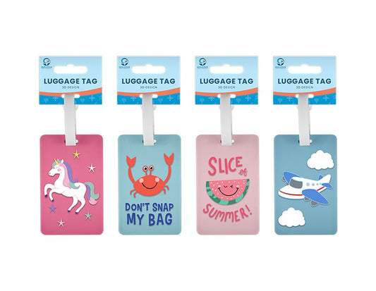 Child's 3D Luggage Tag