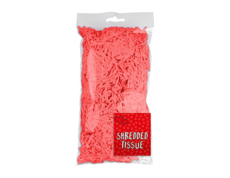 Red Shredded Tissue Paper